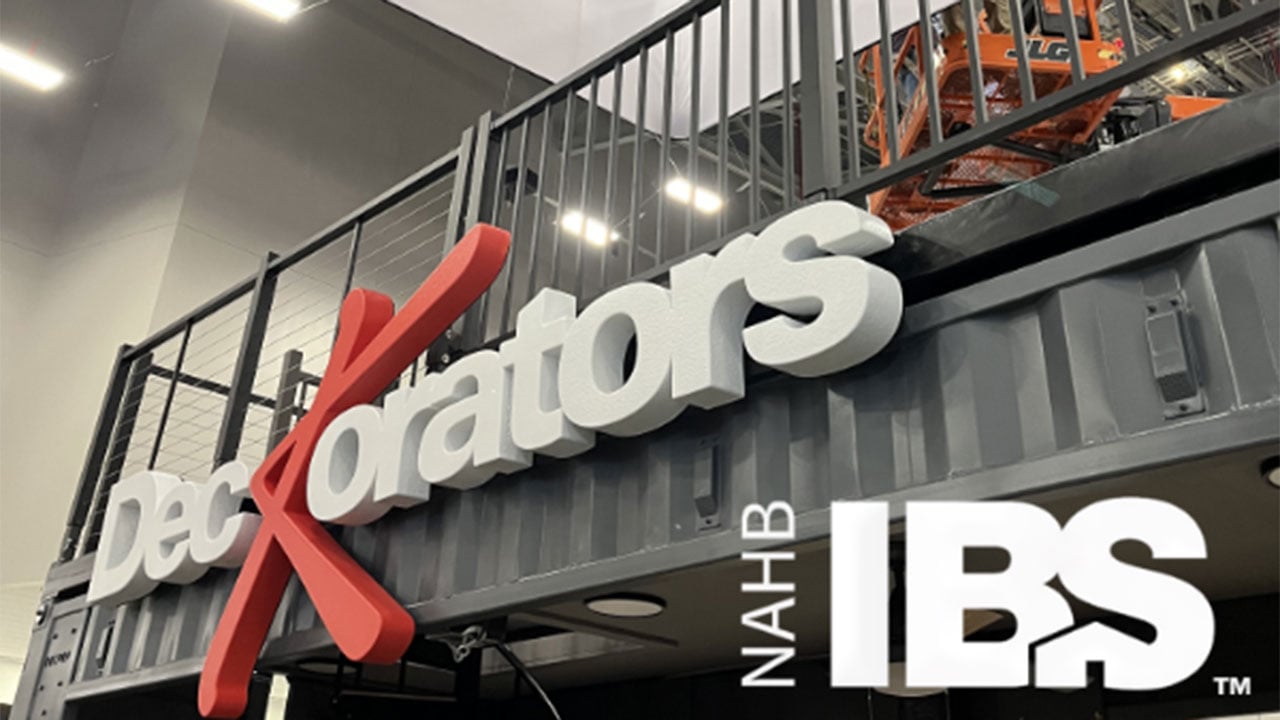 Deckorators Booth at the International Builders Show